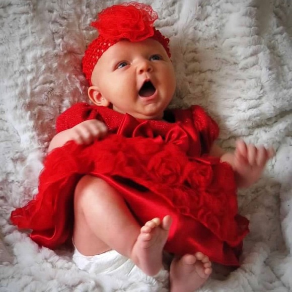 Sweet Heart Rose Red Roses Dress - Picture 8 of 8